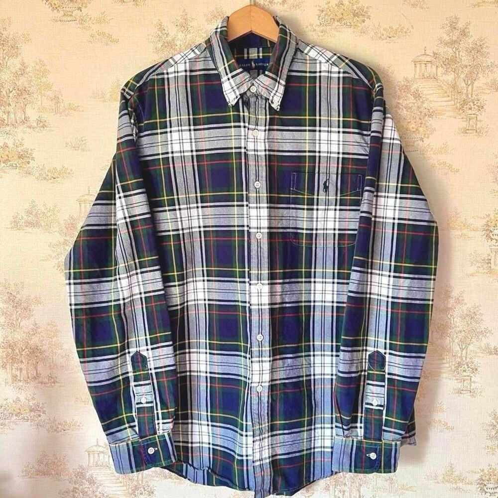 Polo Ralph Lauren Holiday Tartan Plaid Button Down Shirt | XL